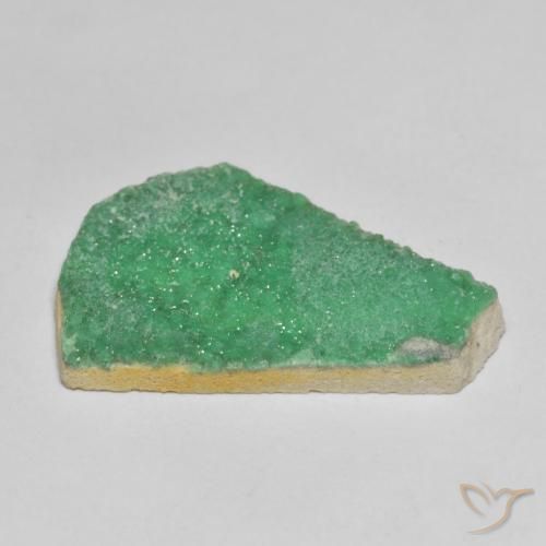 9,17 ctw natürlicher Mittelgrün Druzy Variscit, Fantasie, Lichtundurchlässig