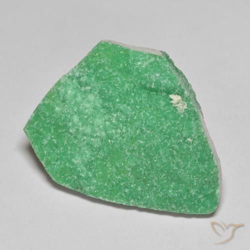 13.77ct Natürlicher mintgrün Druzy Variscit, Fantasie, Lichtundurchlässig