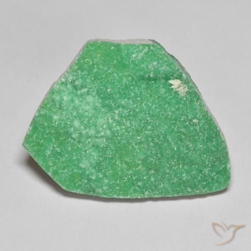 9,17 ctw natürlicher mintgrün Druzy Variscit, Fantasie, Lichtundurchlässig