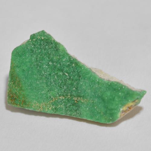 9,17 ctw natürlicher Tiefes Farngrün Druzy Variscit, Fantasie, Lichtundurchlässig