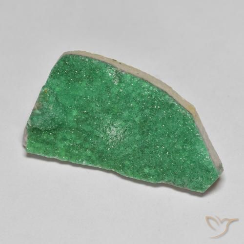 11.70ct Natürlicher mintgrün Druzy Variscit, Fantasie, Lichtundurchlässig