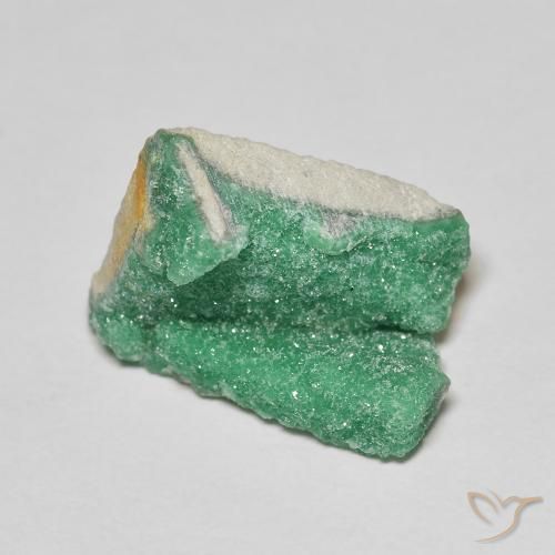 7.56ct Natürlicher Mittelgrün Druzy Variscit, Fantasie, Lichtundurchlässig