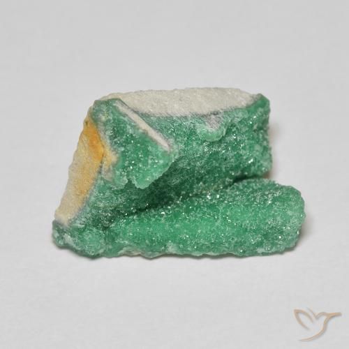 9,17 ctw natürlicher Mittelgrün Druzy Variscit, Fantasie, Lichtundurchlässig