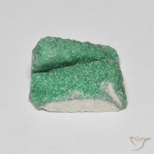 9,17 ctw natürlicher Mittelgrün Druzy Variscit, Fantasie, Lichtundurchlässig