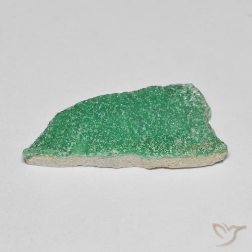 9,17 ctw natürlicher Klee Grün Druzy Variscit, Fantasie, Lichtundurchlässig