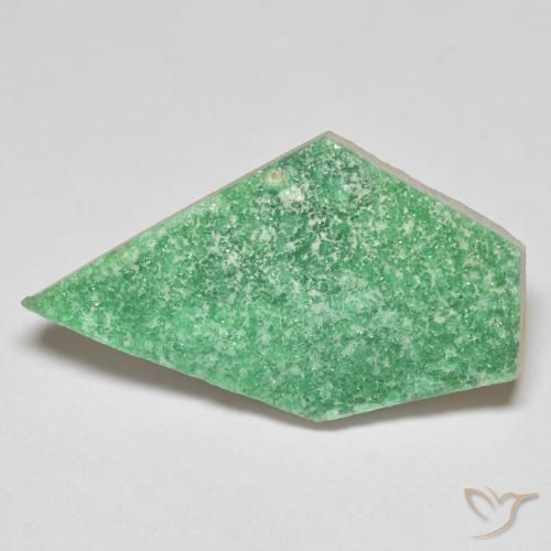 11.69ct Natürlicher Kleeblatt Grün Druzy Variscit, Fantasie, Lichtundurchlässig