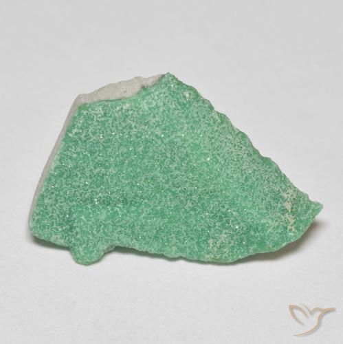 9.01ct Natürlicher Mittelgrün Druzy Variscit, Fantasie, Lichtundurchlässig