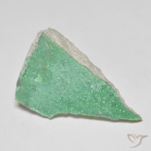 9,17 ctw natürlicher Mittelgrün Druzy Variscit, Fantasie, Lichtundurchlässig
