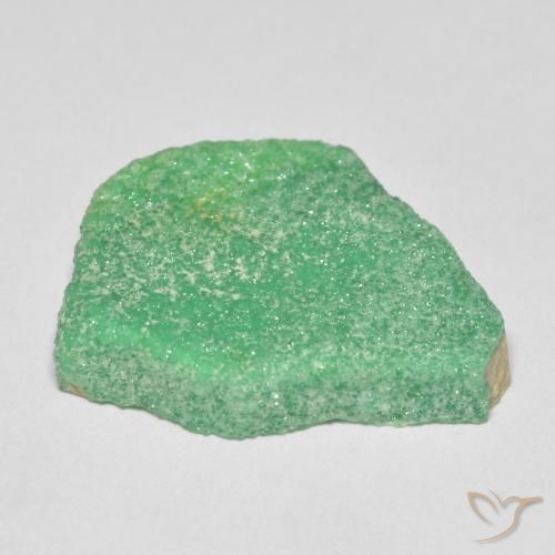 9,17 ctw natürlicher gelblich-grün Druzy Variscit, Fantasie, Lichtundurchlässig