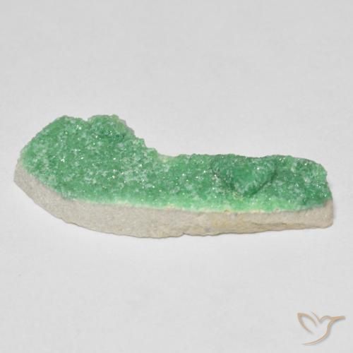 9,17 ctw natürlicher gelblich-grün Druzy Variscit, Fantasie, Lichtundurchlässig