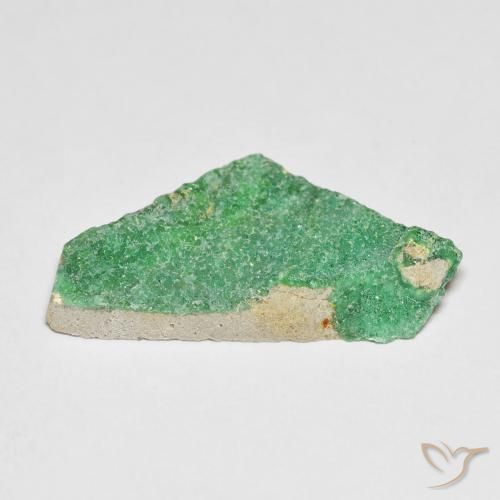 9,17 ctw natürlicher mintgrün Druzy Variscit, Fantasie, Lichtundurchlässig