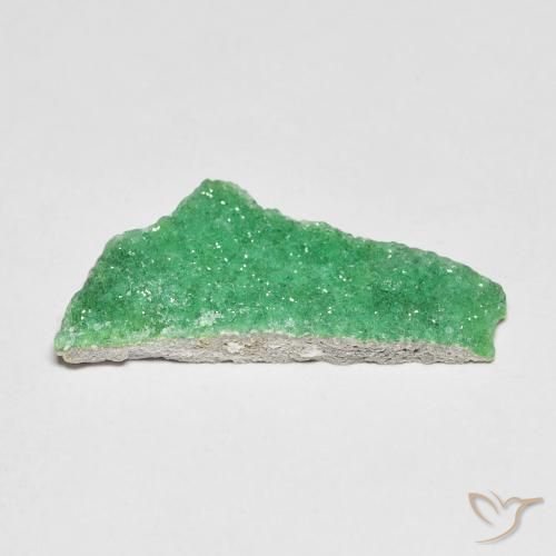 9,17 ctw natürlicher gelblich-grün Druzy Variscit, Fantasie, Lichtundurchlässig