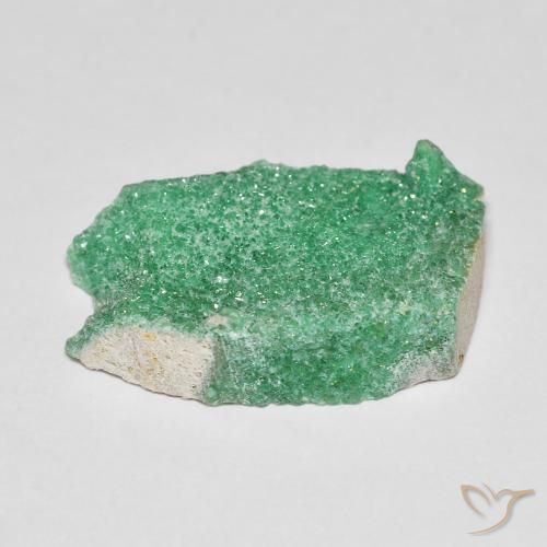 9,17 ctw natürlicher Klee Grün Druzy Variscit, Fantasie, Lichtundurchlässig