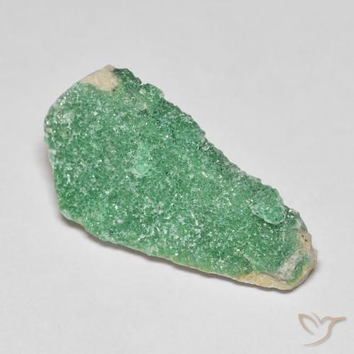 9,17 ctw natürlicher gelblich-grün Druzy Variscit, Fantasie, Lichtundurchlässig