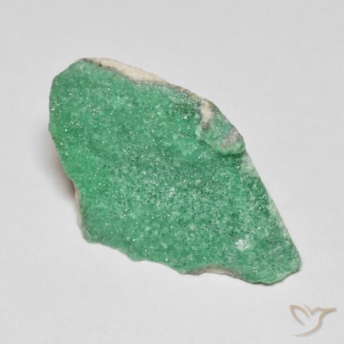 9,17 ctw natürlicher Mittelgrün Druzy Variscit, Fantasie, Lichtundurchlässig
