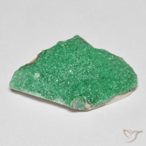 9,17 ctw natürlicher Mittelgrün Druzy Variscit, Fantasie, Lichtundurchlässig