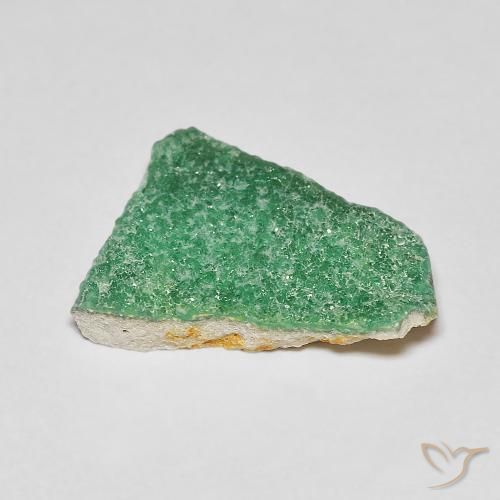 9,17 ctw natürlicher Klee Grün Druzy Variscit, Fantasie, Lichtundurchlässig