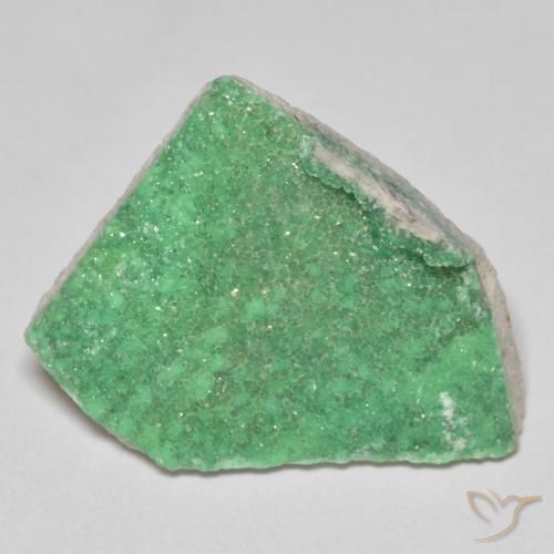 9,17 ctw natürlicher Helles Kleeblattgrün Druzy Variscit, Fantasie, Lichtundurchlässig
