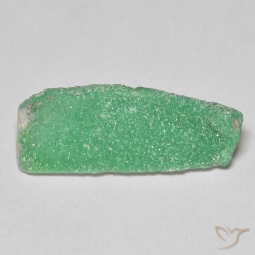 6.16ct Natürlicher Blasses Gelbgrün Druzy Variscit, Fantasie, Lichtundurchlässig