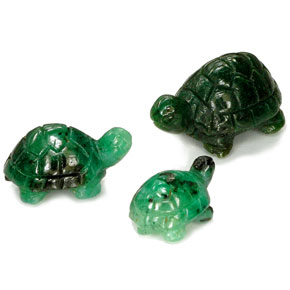  ct natürliche Grün Smaragd-Edelsteine, Ausgefallene Form, Lichtdurchlässig