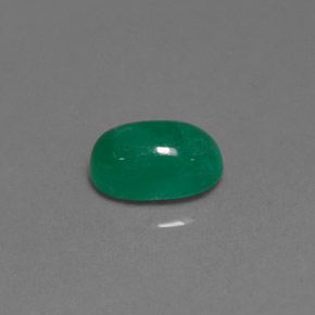 0,90 ctw natürlicher grüner Smaragd, Transparent, Transparent / Lichtdurchlässig
