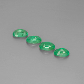  ct natürliche grüner Smaragd-Edelsteine, Oval Schliff, VS-SI