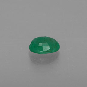 0,33 ctw natürlicher grüner Smaragd, Oval Schliff, SI