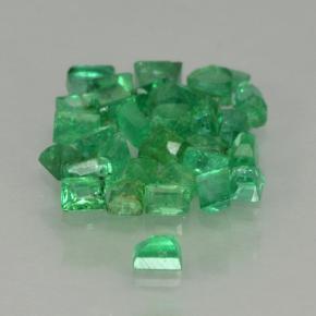 0,53 ct natürliche grüner Smaragd-Edelsteine, Baguette, SI