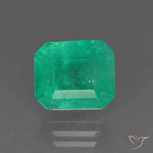 3.15ct Natürlicher Waldgrün Smaragd, Smaragdschliff, SI
