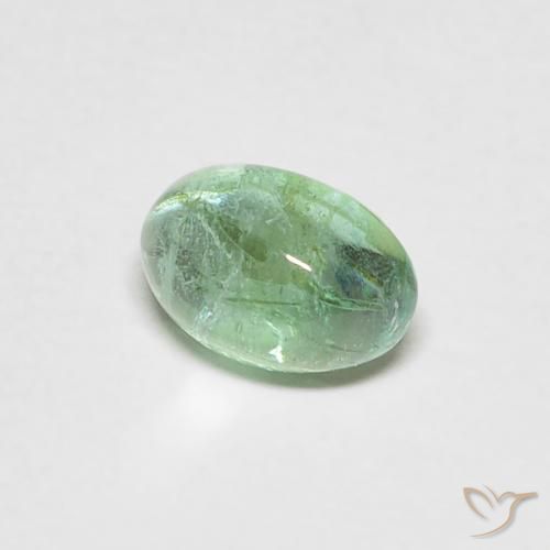 9,17 ctw natürlicher Helle Minze Smaragd, Oval, Transparent