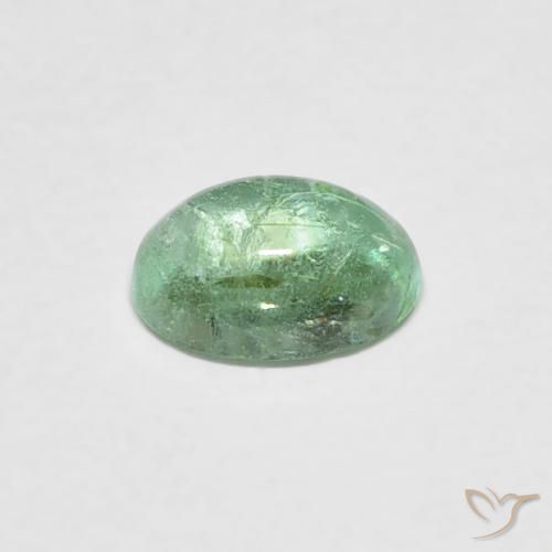 9,17 ctw natürlicher Helle Minze Smaragd, Oval, Transparent