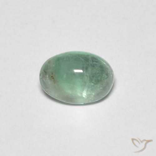 9,17 ctw natürlicher Helles Mintgrün Smaragd, Oval, Transparent
