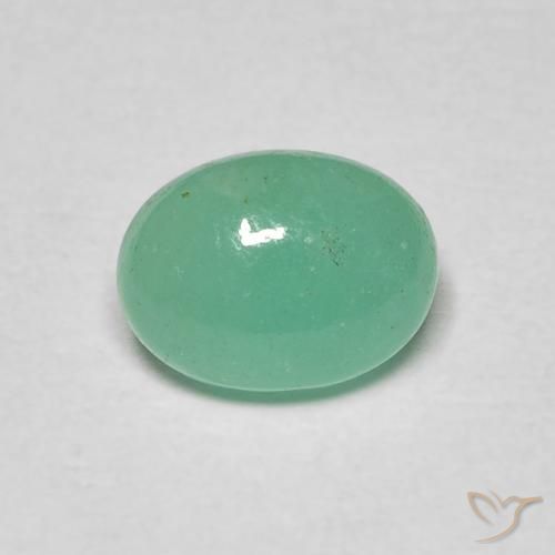 1.12ct Natürlicher Pistaziengrün Smaragd, Oval, Lichtdurchlässig