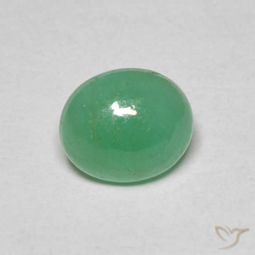 1.04ct Natürlicher hellgrün Smaragd, Oval, Lichtdurchlässig