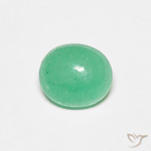 0.80ct Natürlicher Pistaziengrün Smaragd, Oval, Lichtdurchlässig