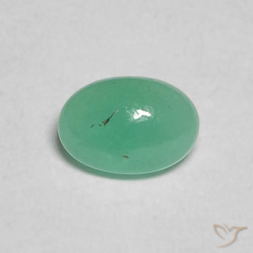 0.29ct Natürlicher Giftgrün Smaragd, Oval, Lichtdurchlässig