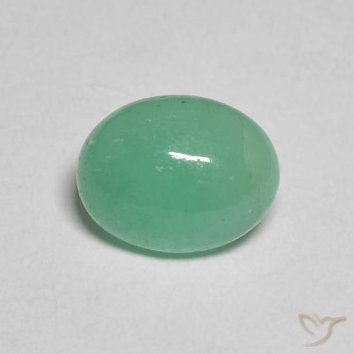 1.75ct Natürlicher Farngrün Smaragd, Oval, Lichtdurchlässig