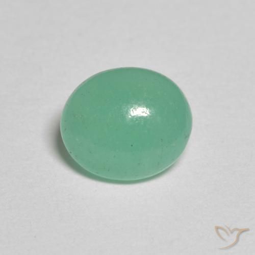 0.88ct Natürlicher hellgrün Smaragd, Oval, Lichtdurchlässig