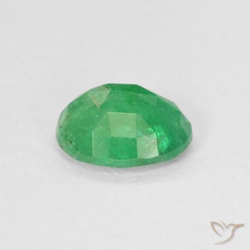 9,17 ctw natürlicher Brillantes Grün Smaragd, Oval, SI