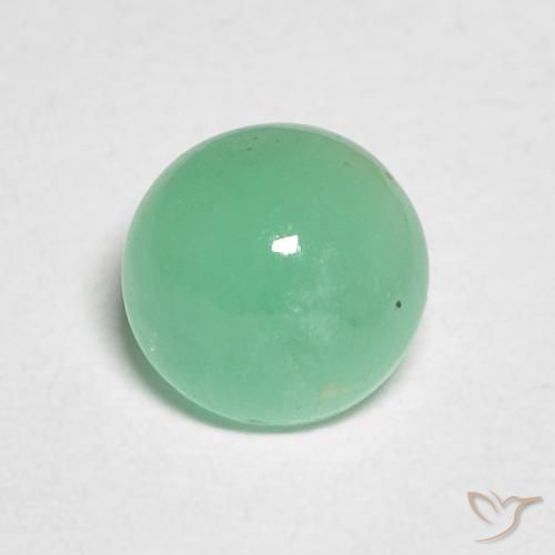 0.88ct Natürlicher Pistaziengrün Smaragd, Runden, Lichtdurchlässig