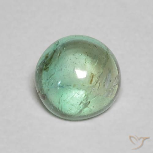 0.44ct Natürlicher hellgrün Smaragd, Runden, Transparent