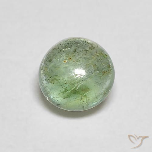 0.32ct Natürlicher Hellgelb Grün Smaragd, Runden, Transparent