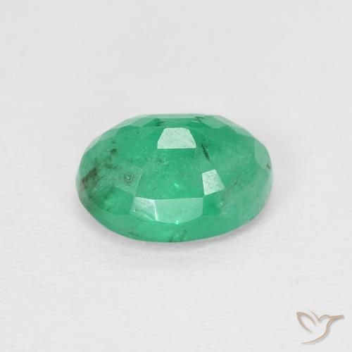 9,17 ctw natürlicher Jadegrün Smaragd, Oval, VS-SI