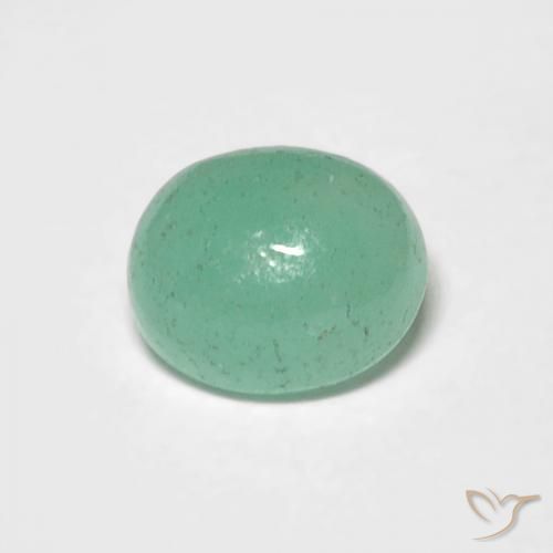 0.78ct Natürlicher hellgrün Smaragd, Oval, Lichtdurchlässig