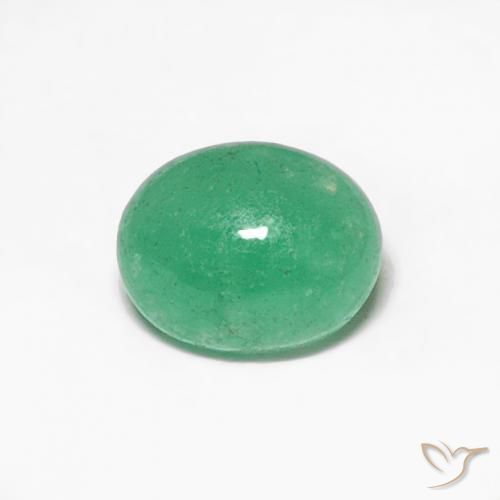 0.35ct Natürlicher hellgrün Smaragd, Oval, Lichtdurchlässig