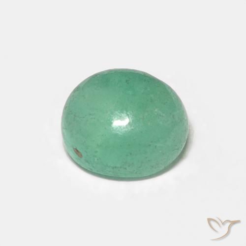 0.83ct Natürlicher hellgrün Smaragd, Oval, Lichtdurchlässig