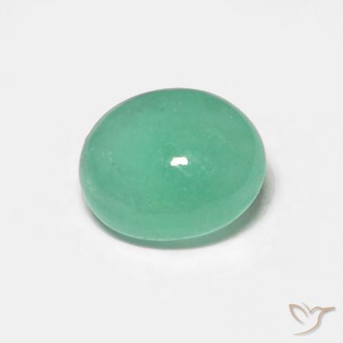 0.42ct Natürlicher hellgrün Smaragd, Oval, Lichtdurchlässig