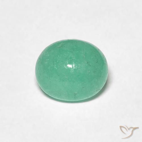 0.94ct Natürlicher hellgrün Smaragd, Oval, Lichtdurchlässig