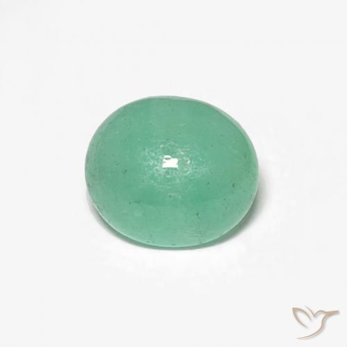 0.80ct Natürlicher hellgrün Smaragd, Oval, Lichtdurchlässig