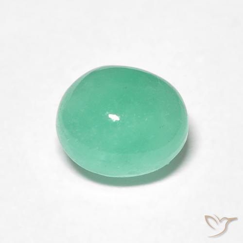 1.27ct Natürlicher Pistaziengrün Smaragd, Oval, Lichtdurchlässig